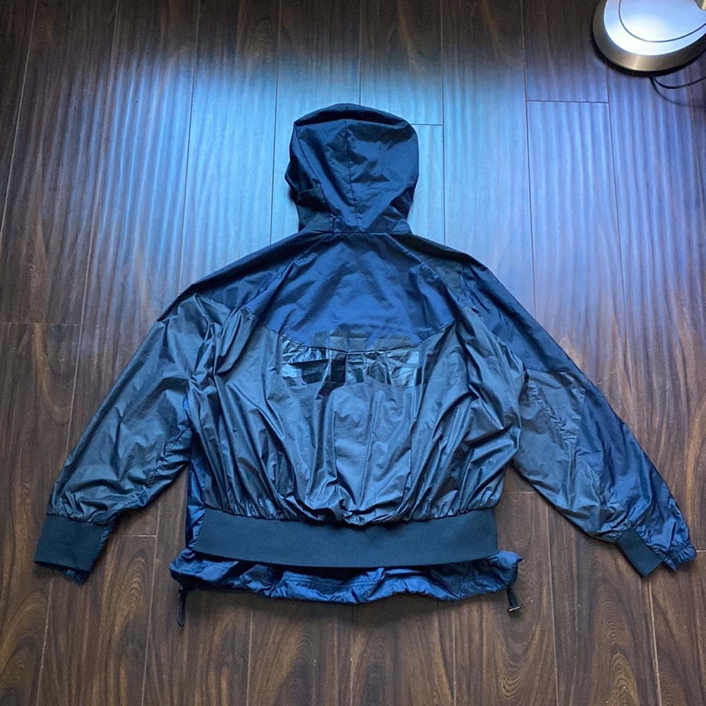 Nike X Sacai Edition Black / Navy NRG Ni-02 Hooded Anorak Jacket - Picture 7 of 17